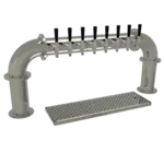 Glastender PP-8-MF Pipe Pass-Thru Draft Dispensing Tower