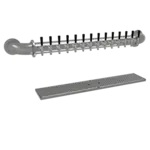 Glastender PW-14-SS Pipe Wall Draft Dispensing Tower