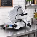 Globe C10 Food Slicer, Electric, Countertop with Gravity Feed , 1/4 HP