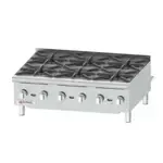 Grindmaster-Cecilware HPCP636 6 Burner Countertop Gas Hotplate / Range with Manual Controls - 22,000 BTU