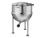 Groen FT-100 Base Stationary Direct Steam Kettle - 100 Gallon Capacity