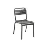 Grosfillex UT110002 Cannes Stacking Side Chair  indoor/outdoor use