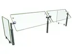 Hatco  B950-72 Sneeze Guard, Stationary