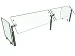 Hatco  B950SWIVEL-84 Sneeze Guard, Stationary