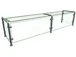 Hatco  EP12-07218 Sneeze Guard, Stationary