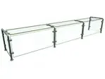Hatco  EP12-09618 Sneeze Guard, Stationary