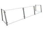 Hatco  EP15-96 Sneeze Guard, Stationary