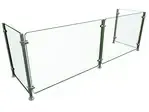 Hatco  EP5-RING-72 Sneeze Guard, Stationary