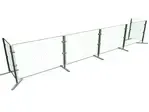 Hatco  EP6-144 Sneeze Guard, Portable