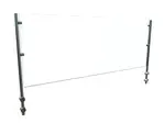 Hatco EP7-48 Sneeze Guard, Stationary