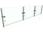 Hatco  ORBIT100-108 Sneeze Guard, Stationary