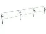 Hatco  ORBIT360-120 Sneeze Guard, Stationary