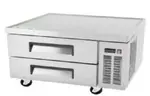 Hawk HJIIACFB-48 Chef Base Refrigerator Stainless Steel