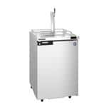 Hoshizaki DD24-S 1 Tap 1/2 Barrel Draft Beer Cooler - Stainless Steel, 1 Keg Capacity, 115 Volts