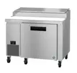 Hoshizaki PR46A 46'' 1 Door Counter Height Refrigerated Pizza Prep Table