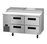 Hoshizaki PR60B-D4 60'' Refrigerated Pizza Prep Table