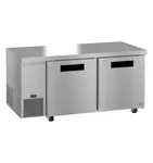 Hoshizaki
ULR67B
 670'' 
 Section
Undercounter Refrigerator with





and Compressor