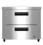 Hoshizaki UR36B-D2 360'' Section Undercounter Refrigerator with and Compressor