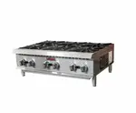 IKON COOKING IHP-6-36 Burner Countertop Gas Hotplate / Range with Controls -