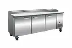 IKON IPP94-2D 94.2'' Refrigerated Pizza Prep Table