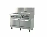 IKON
IR-6B-24RG-60 LP
Restaurant Gas Range, 60" W
with 

and 
-