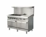 IKON
IR-6B-24TG-60 LP
Restaurant Gas Range, 60" W
with 

and 
-