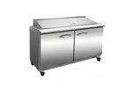 IKON ISP61M 61.2'' Mega Top Refrigerated Sandwich / Salad Prep Table