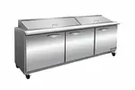 IKON ISP72M 71.7'' Mega Top Refrigerated Sandwich / Salad Prep Table