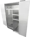 IMC/Teddy CMSC-RF CMSC-RF Combination Mop & Storage Cabinet w/ Fan