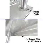 IMC/Teddy UP-5424-4L Pot & Pan Utility Shelving System