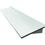 IMC/Teddy WMS-1036 18 Gauge Type 304 Stainless Steel Wall-Mounted Shelf - 36.00"W x 10"D