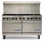 Imperial ER-10 Restaurant Gas Range, 60" W with and -