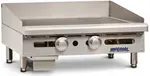 Imperial IGG-24 24'' Countertop Gas Griddle with Thermostatic Controls - 60,000 BTU