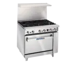 Imperial IR-4-G12T-E Electric 16.3 kW 4 Round Element & 12" Griddle Restaurant Range