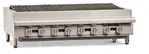 Imperial IRB-48 48" Gas Countertop Heavy Duty Radiant Charbroiler with Manual Control - 120,000 BTU