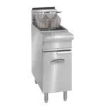 Imperial IRF-25 Gas Floor Model Full Pot Fryer with Controls -