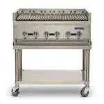 Imperial PSB36 36.00" Gas Countertop Standard Duty Radiant Charbroiler with Manual Control -