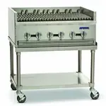 Imperial PSB60 60.00" Gas Countertop Standard Duty Radiant Charbroiler with Manual Control -