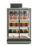 Infrico USA IAG-ML12DGUM1 530'' Section Refrigerated Glass Door Merchandiser