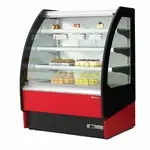 Infrico USA IDC-VBR09ISS 38.44'' Glass Refrigerated Bakery Display Case with