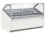 Infrico USA IDC-VCB12H Gelato Case-Flat Glass