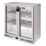 Infrico USA IMD-ERV25IIGD Refrigerated Back Bar Storage Cabinet,