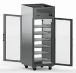 Infrico USA IRR-AGB901PDCR 350'' Section Door Pass-Thru Refrigerator