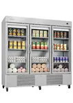 Infrico USA IRR-AN67CR 820'' Section Door Reach-In Refrigerator