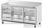 Infrico USA IUC-UC72RWCR 72.75'' Worktop Refrigerator with Compressor -