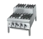 Jade Range JHPE-3-324 4 Burner Countertop Gas Hotplate / Range with Manual Controls - 15,000 BTU