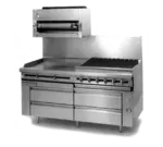 Jade Range JMRH-36B Commercial Range, 36" W with (1) 36" Charbroiler and Modular Base - 90,000 BTU