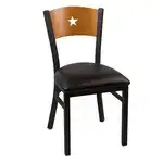 JMC Furniture LIBERTY SERIES CLEAR COAT CHAIR VINYL Chair, Side, Indoor