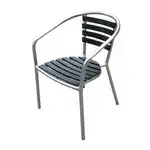 JMC Furniture OUTDOOR PINZON BLACK ARMCHAIR Chair, Armchair, Stacking, Outdoor