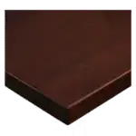 JMC Furniture SOLID WOOD 24X24 DARK MAHOGANY Table Top, Wood